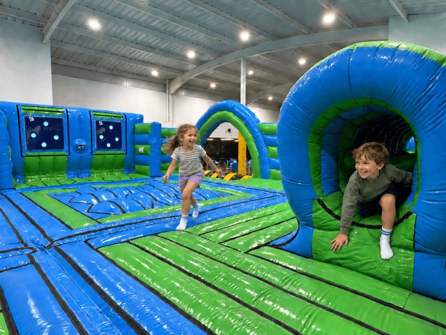 Children enjoying themselves at Innoflate Grimsby